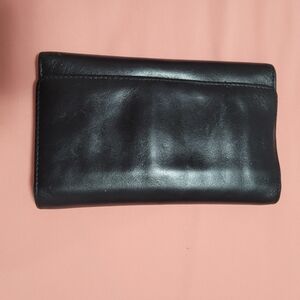 Derek Alexander Black Leather Wallet